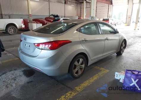 2013 Hyundai Elantra Gls из США, поврежденный, VIN 5NPDH4AEXDH344343